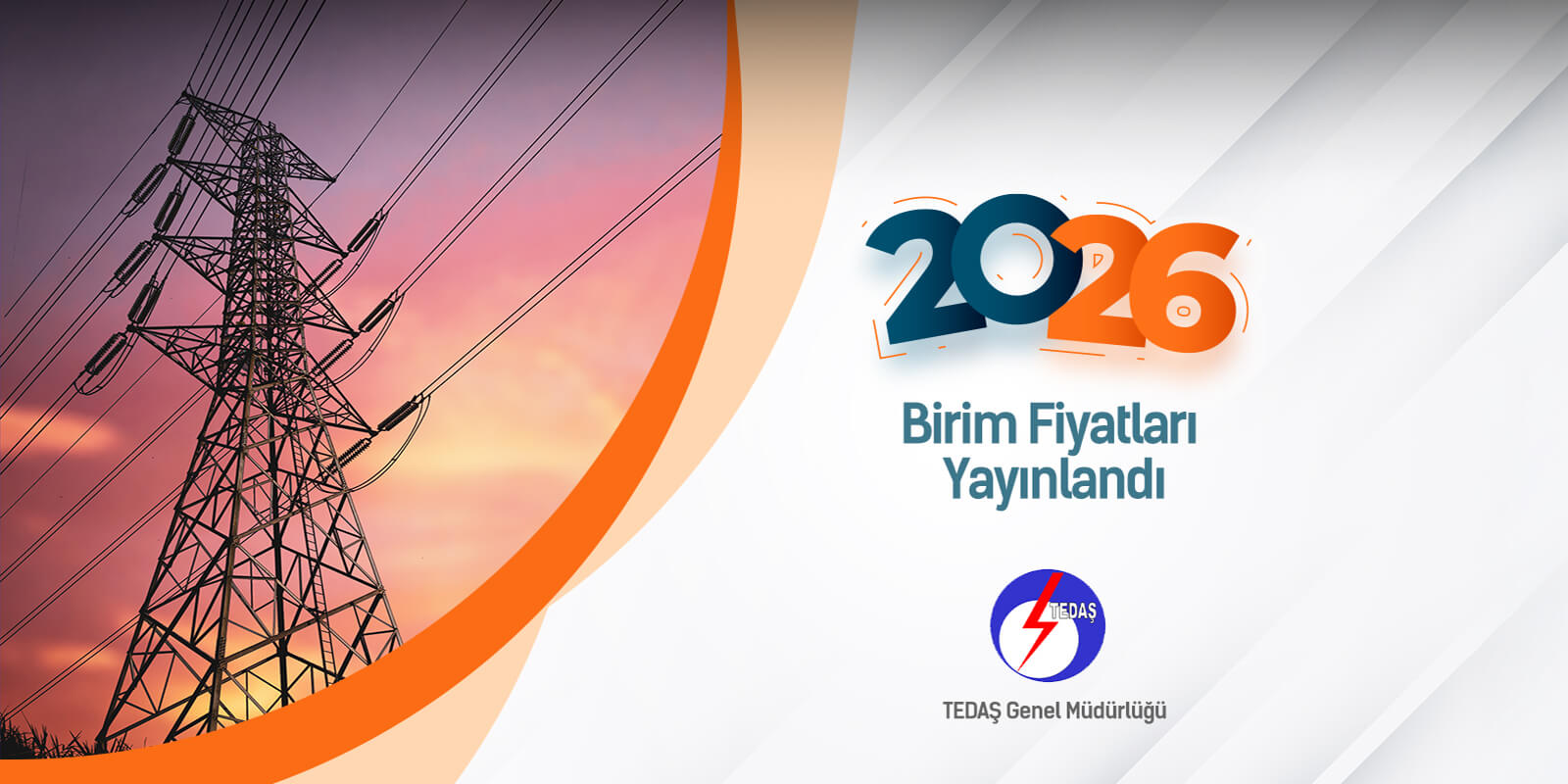 TEDAŞ 2026 Birim Fiyatları Yayınlandı
